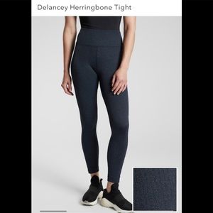 NWT Athleta Delancey Herringbone Tight